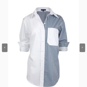 COPY - Katie Kime Brooklyn Buttondown in Navy